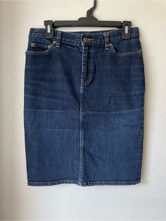 Lauren Ralph Lauren Dresses & Skirts - Lauren Ralph Lauren jeans denim skirt